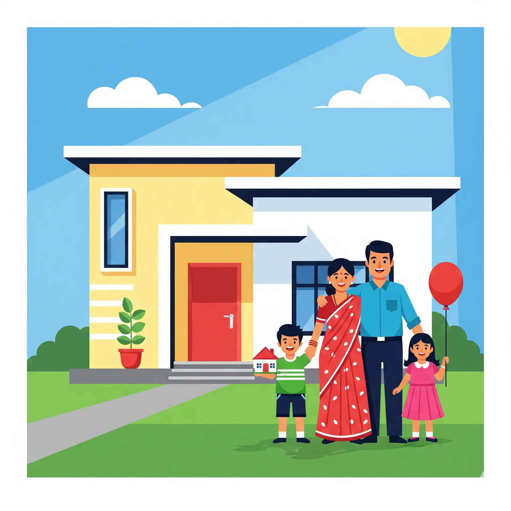 गृहनिर्माण योजना श्रेणी प्रतिमा